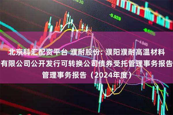 北京科汇配资平台 濮耐股份: 濮阳濮耐高温材料（集团）股份有限公司公开发行可转换公司债券受托管理事务报告（2024年度）