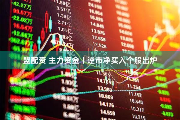 盟配资 主力资金丨逆市净买入个股出炉